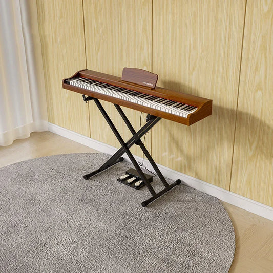 Portable Electronic Organ Piano 88 Keys Weighted Pedal Sustain Musical Keyboard Professional Teclado Piano Musical Instruments