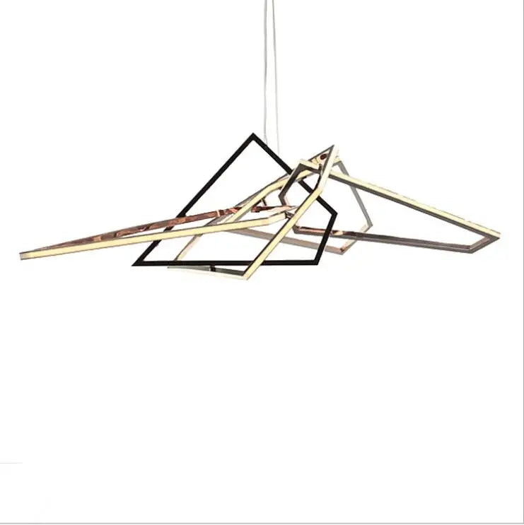 Post-modern creative chandelier designer minimalist art villa guest restaurant exhibition hall Nordic personality irregular chan