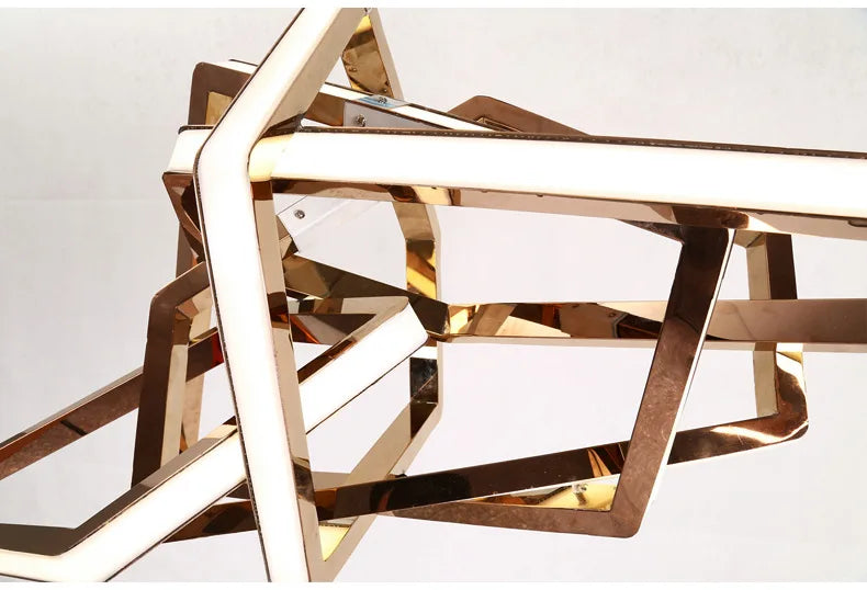 Post-modern creative chandelier designer minimalist art villa guest restaurant exhibition hall Nordic personality irregular chan