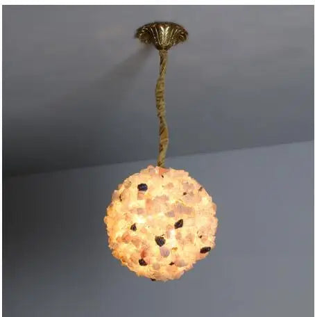 Postmodern Natural Marble Chandelier Designer American Simple Dining Room Living Room Bedroom Villa Decorative Chandelier