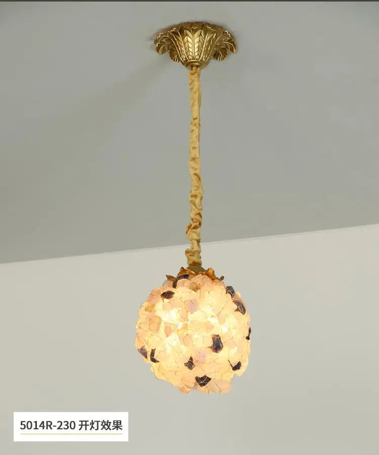 Postmodern Natural Marble Chandelier Designer American Simple Dining Room Living Room Bedroom Villa Decorative Chandelier