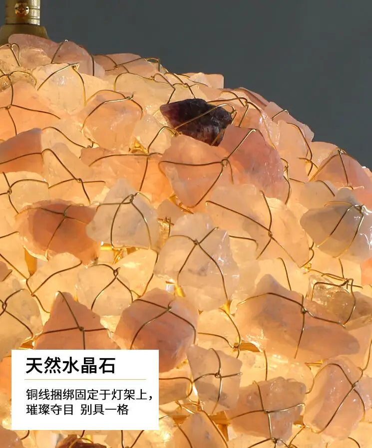 Postmodern Natural Marble Chandelier Designer American Simple Dining Room Living Room Bedroom Villa Decorative Chandelier