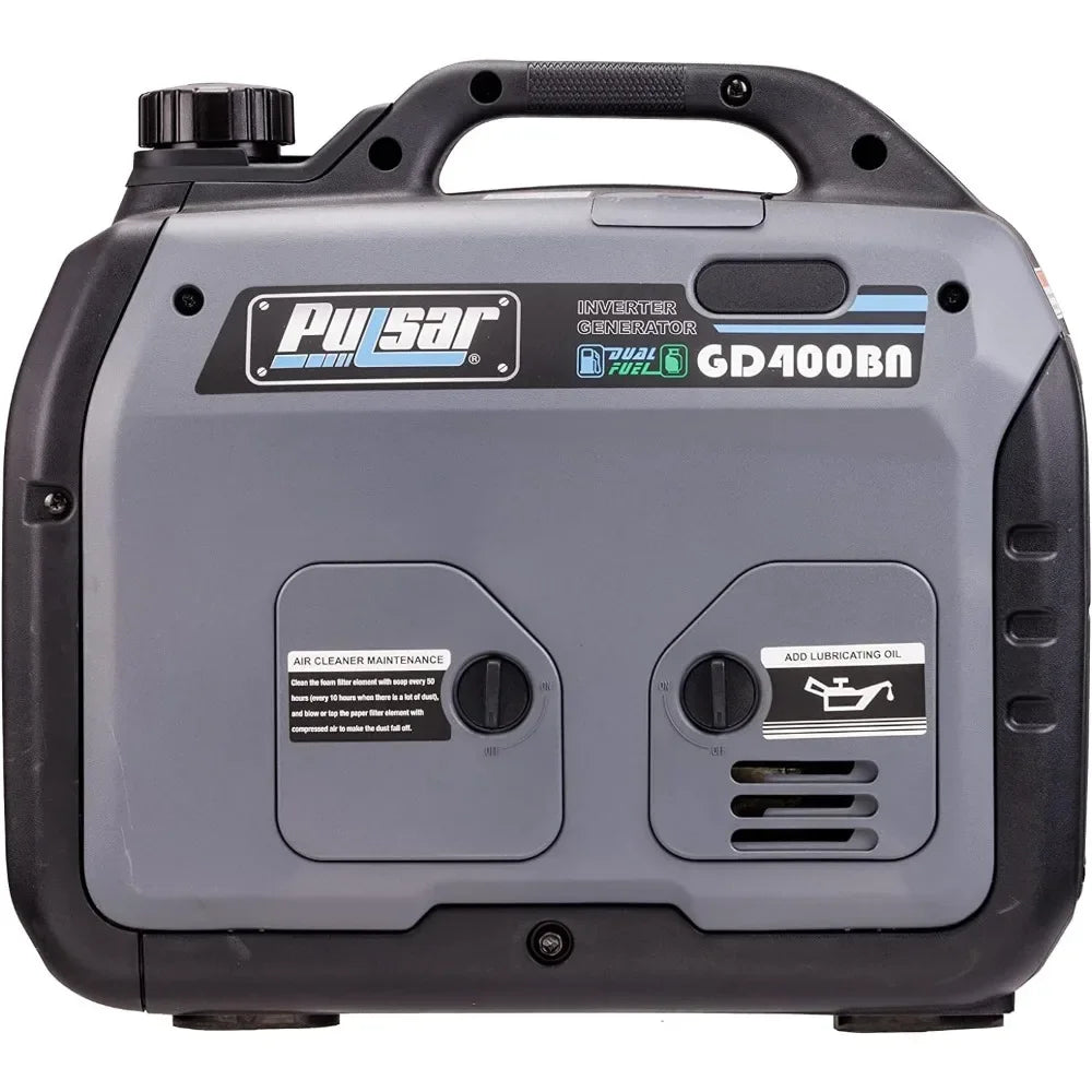 Products GD400BN, 4000W Portable super-quiet Dual Fuel & Parallel Capability, RV-Ready, CARB Compliant