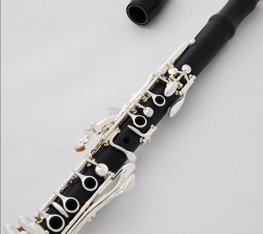 MMOOKA Professional 18 Key A Clarinet Ebony Wooden Body Italian Pads New Case