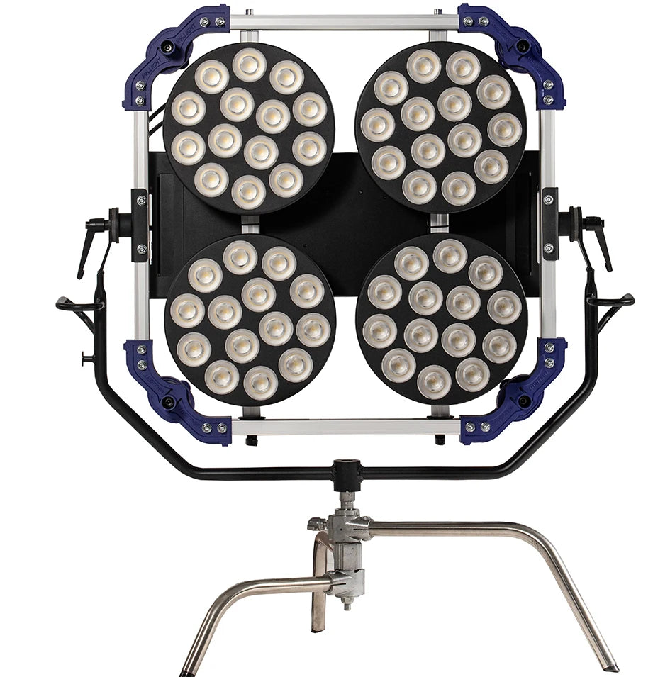 Professional 600W LED RGBCW Full Color Space Light DMX512 Dimming Lamp For Film Photography Studio Video Broadcasting Equipment