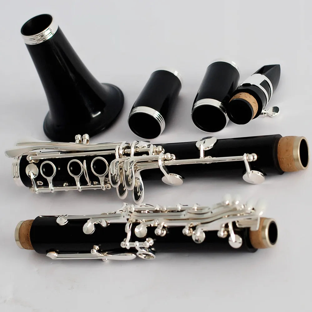 Professional A Clarinet Ebony Silver Plated Best Selling