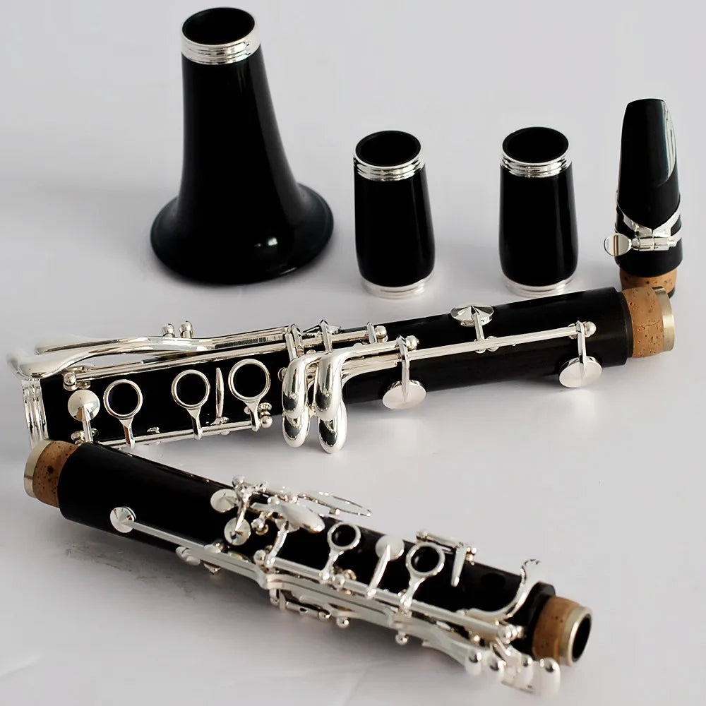 Professional A Clarinet Ebony Silver Plated Best Selling