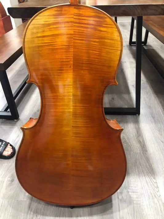 MMOOKA Professional A level handmade Cello 4/4 3/4 1/2 Antique Oil Varnish maple Violoncello Acoustic Musical Instrument + Free Case