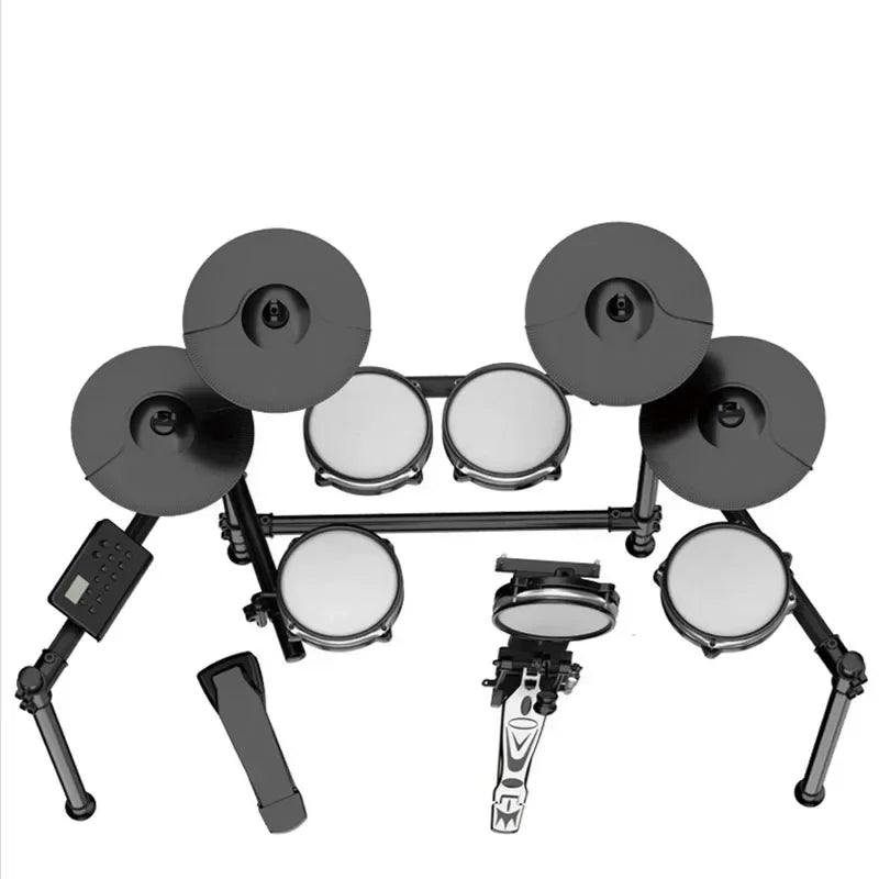 Professional Drum Digital Drum Set for Adults Kids Electronic Drums System Drum Elektrik Electric Battery Musical Instrument