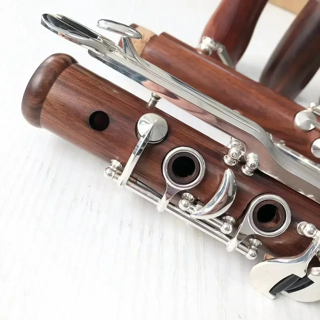 Professional G rosewood silver plated clarinet