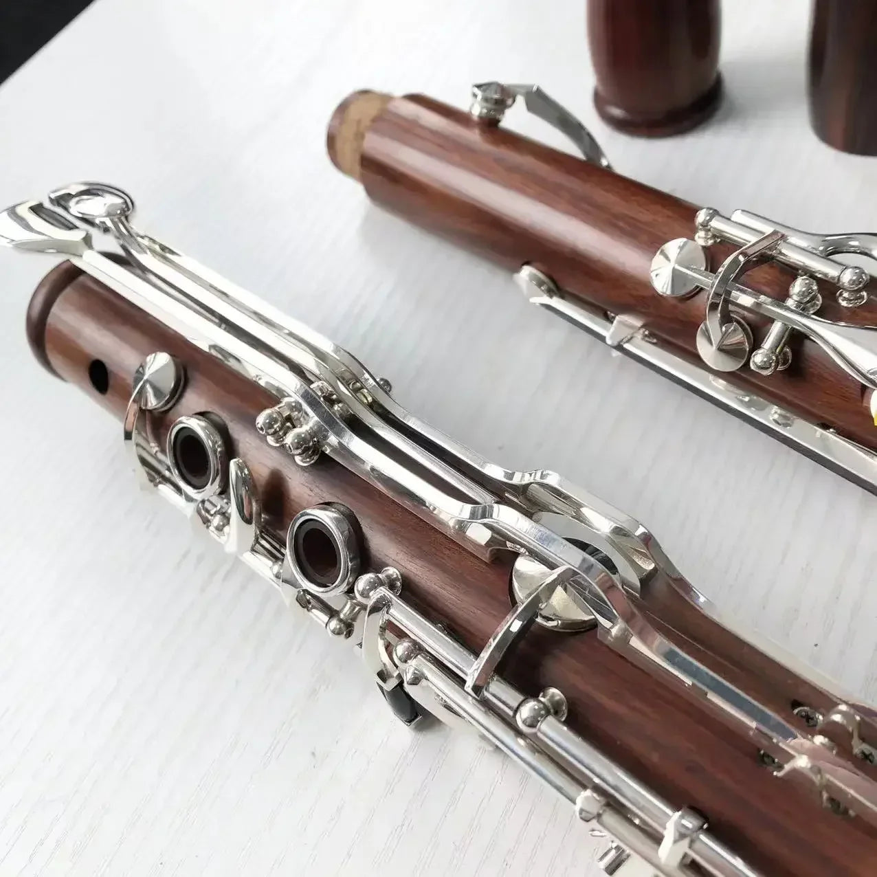 Professional G rosewood silver plated clarinet
