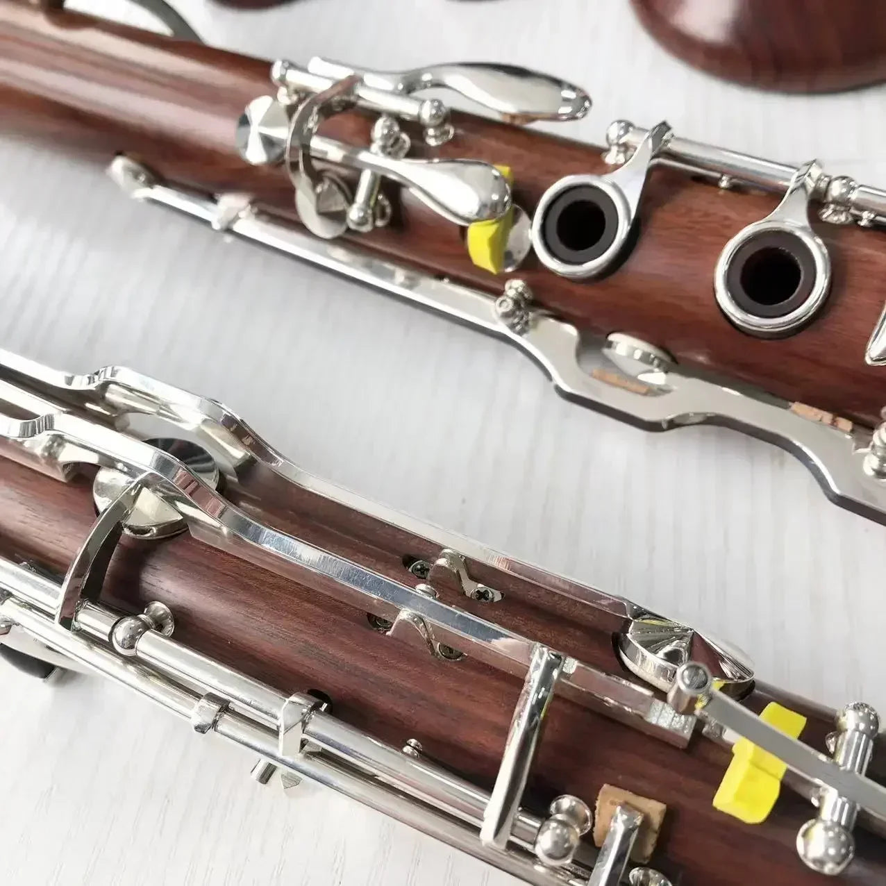 Professional G rosewood silver plated clarinet