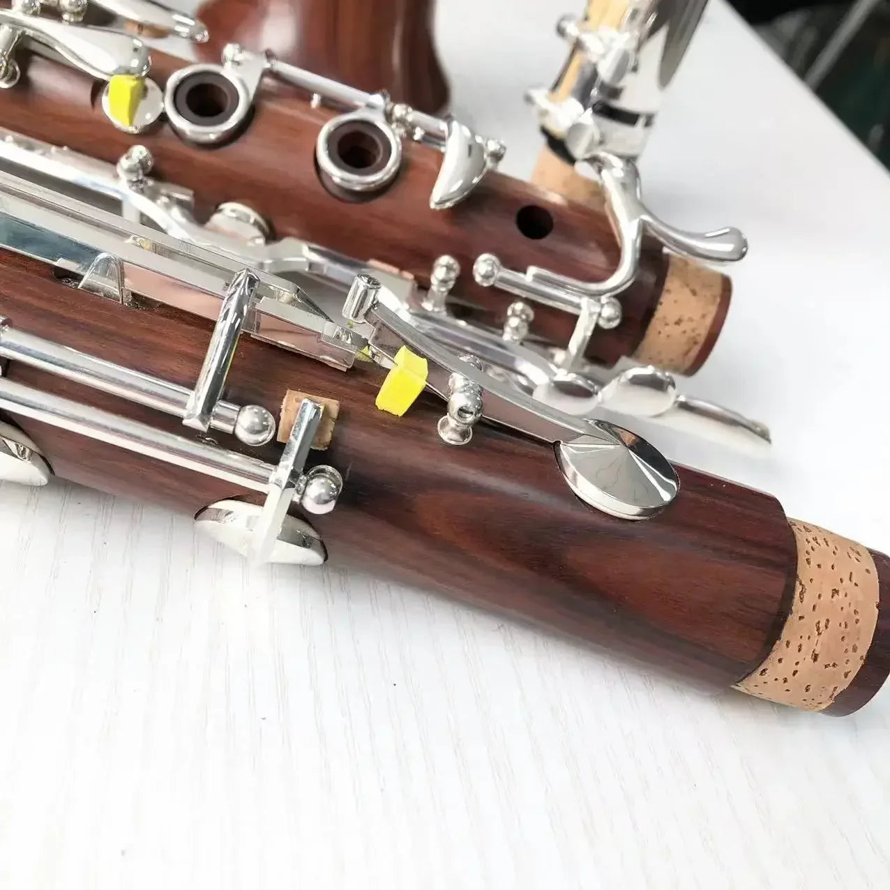 Professional G rosewood silver plated clarinet