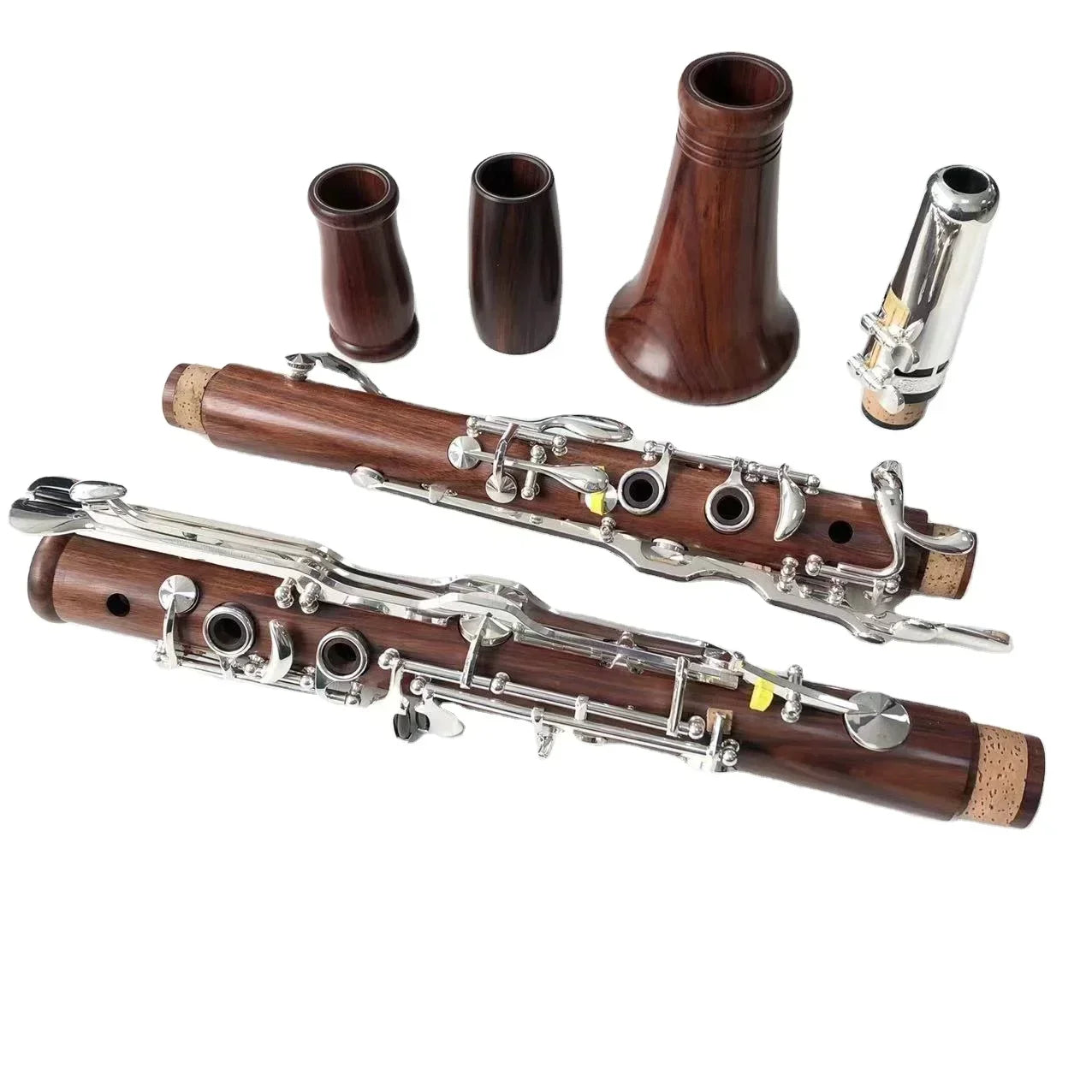 Professional G rosewood silver plated clarinet