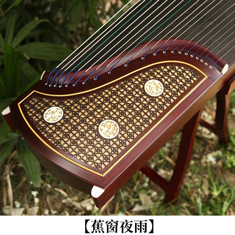 Professional Guzheng Chinese 21 Stings Zither Lankao Solid Wood Paulownia Cither Musical Instrument With Accessories