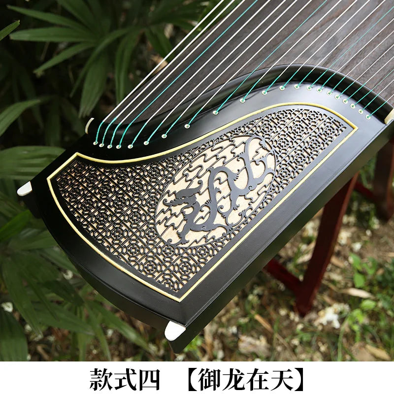 MMOOKA Professional Guzheng Chinese 21 Stings Zither Lankao Solid Wood Paulownia Cither Musical Instrument With Accessories