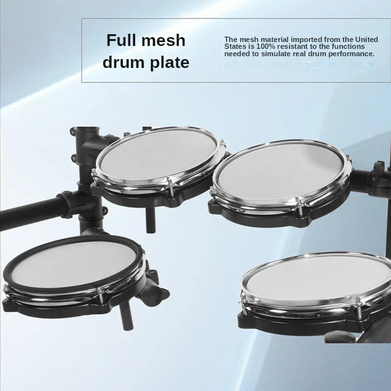Professional Jazz Digital Electric Drum Set Music System Kids Electronic Drum Set for Adults Bateria Eletronica Music Drums