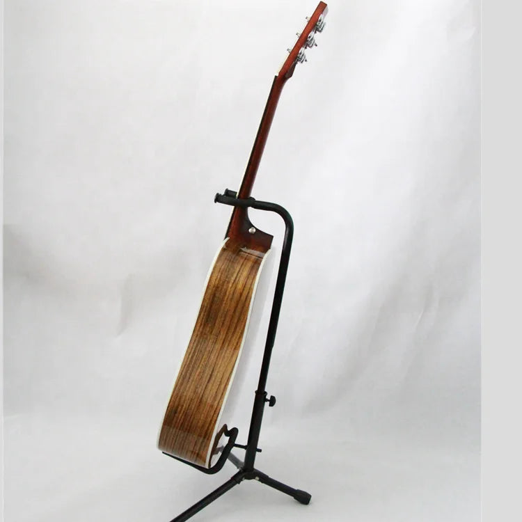 Professional Wholesale Handmade 41" Glossy Matt Paint Folk String Musical Instrument Solid Spruce Mahogany Ebony Acoustic Guitar