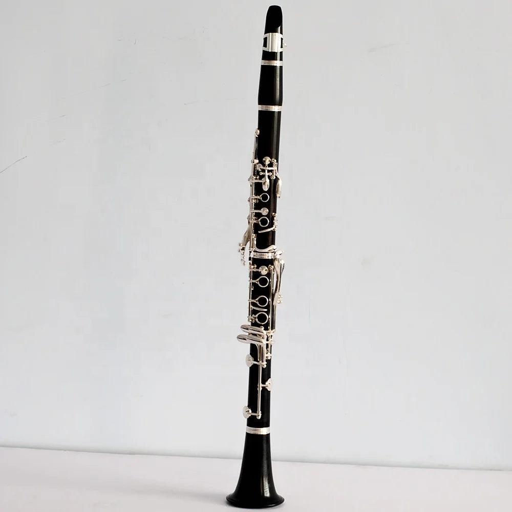 Professional ebony silver plated Bb Clarinet