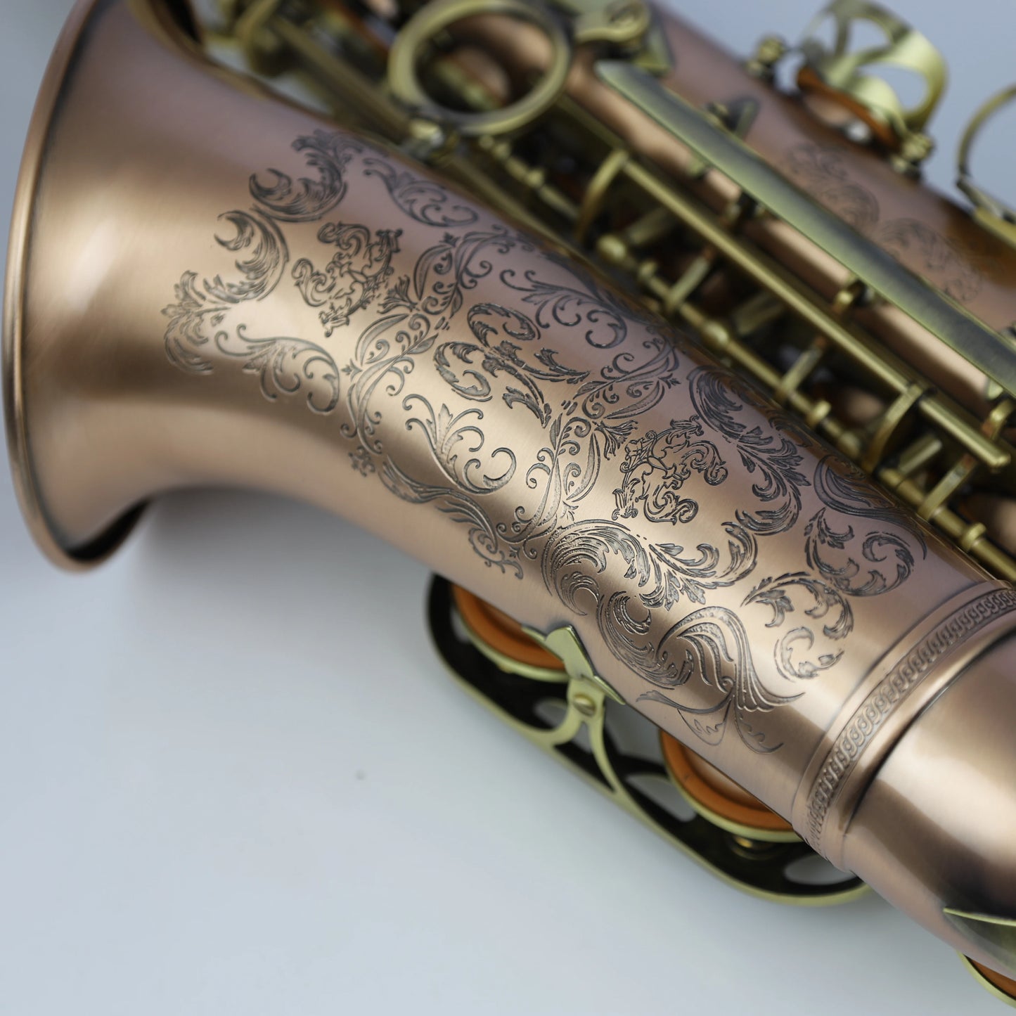 Professional musical instruments and cases, real picture alto saxophone, EB phosphor copper, retro art, free shipping