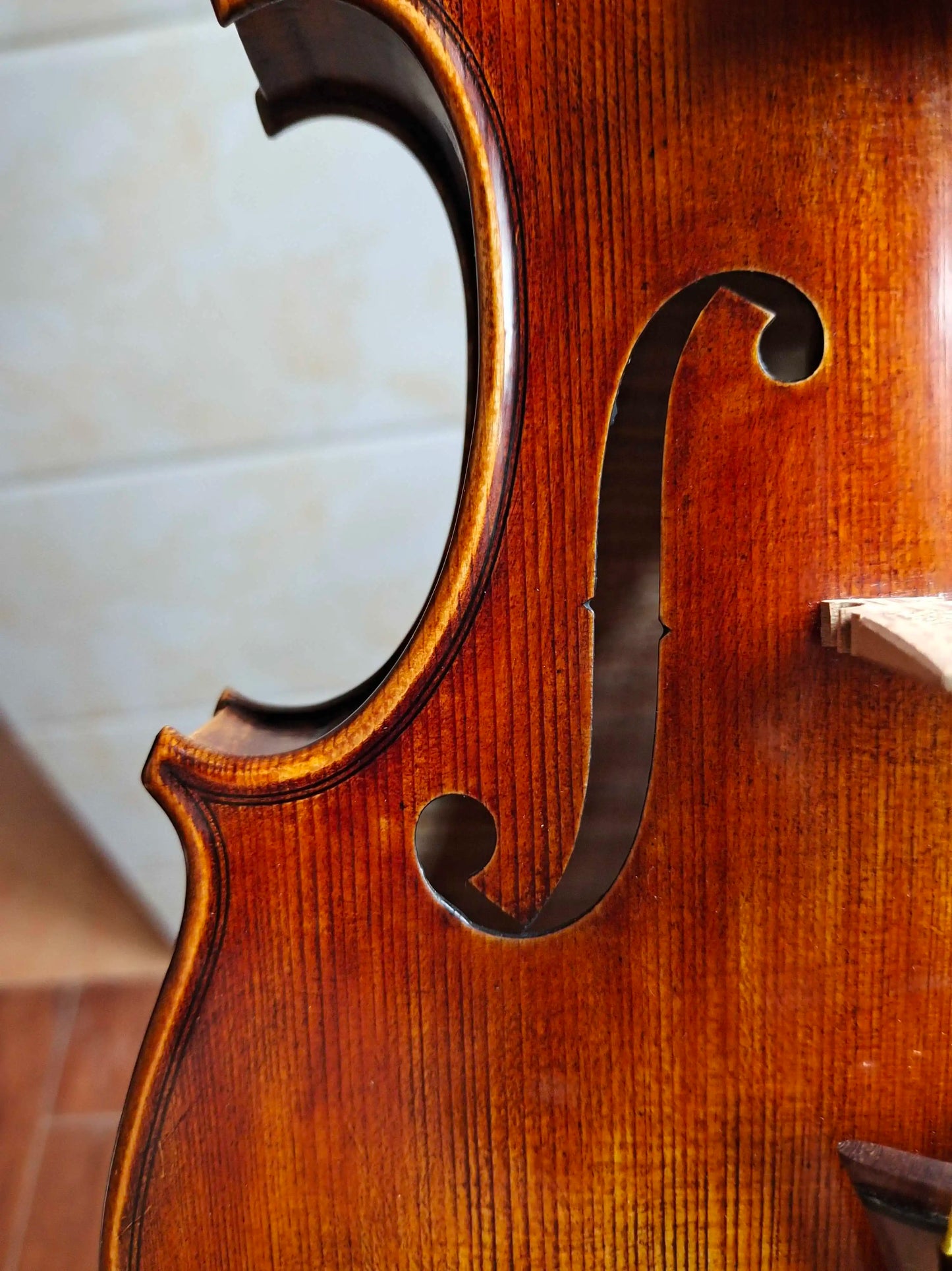Professional performance level Stradivarius violin 4/4 3/4 100% varnish Handmade violin Spruce violino & bow case strings