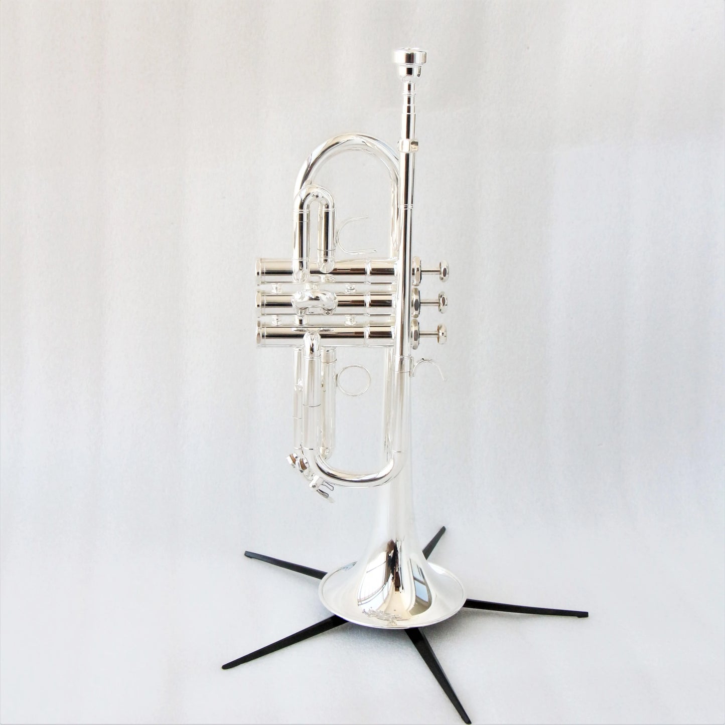 Professional trumpet for sale silver plated Eb/D special hexagonal valves trumpet