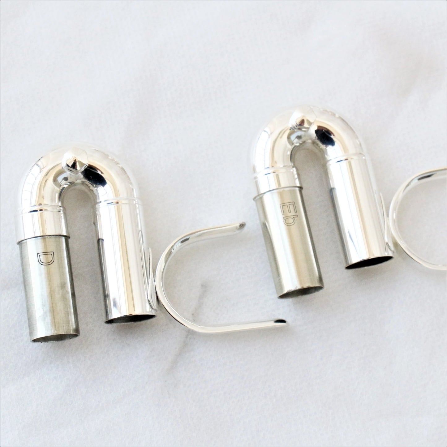 Professional trumpet for sale silver plated Eb/D special hexagonal valves trumpet