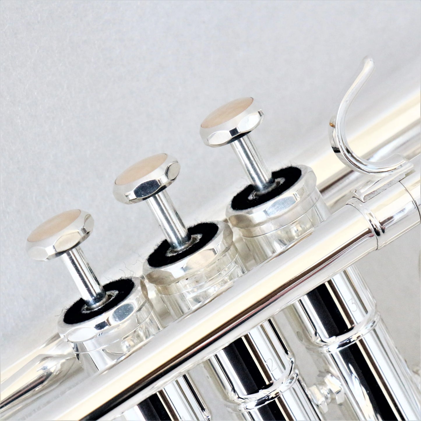 Professional trumpet for sale silver plated Eb/D special hexagonal valves trumpet