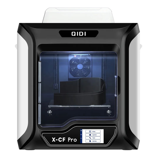 QIDI TECH X-CF Pro Industrial Grade 3D Printer, Automatic Intelligent Leveling Print Carbon Fiber&Nylon with QIDI Fast Slicer,