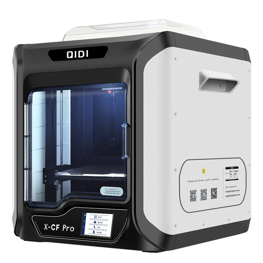 QIDI TECH X-CF Pro Industrial Grade 3D Printer, Automatic Intelligent Leveling Print Carbon Fiber&Nylon with QIDI Fast Slicer,