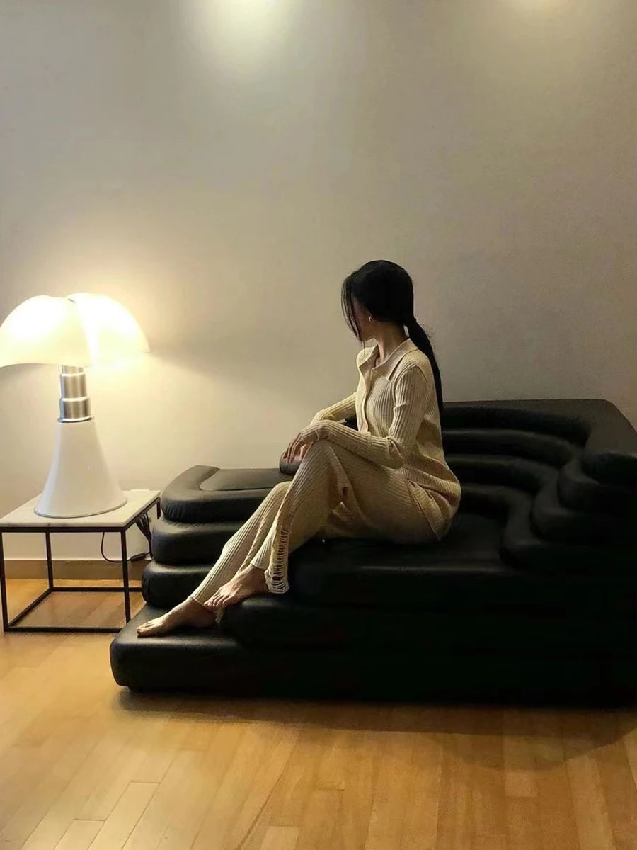 Qiutian sofa leather beauty salon profiled module combination clothing store online celebrity live broadcast room