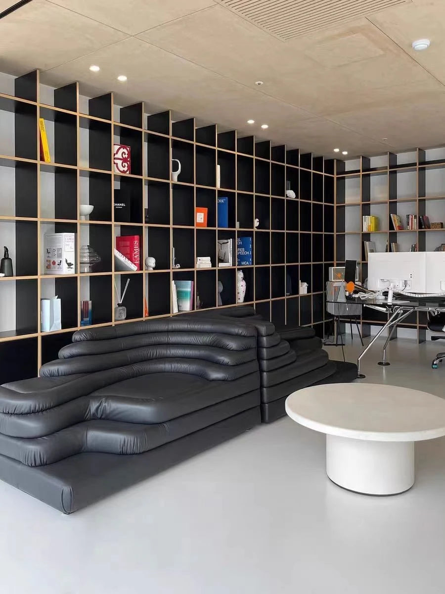 Qiutian sofa leather beauty salon profiled module combination clothing store online celebrity live broadcast room