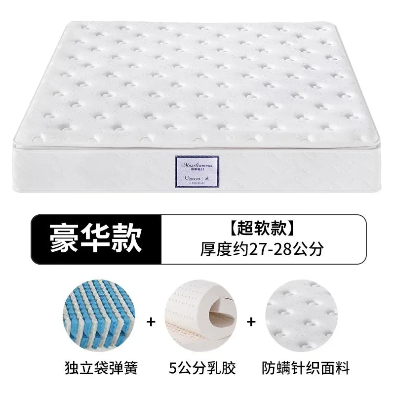 Queen Size Mattress Memory Foam Double Bed Size Permeable Support Anti Slip Spring Mattress Waterproof Matelas Salon Furniture