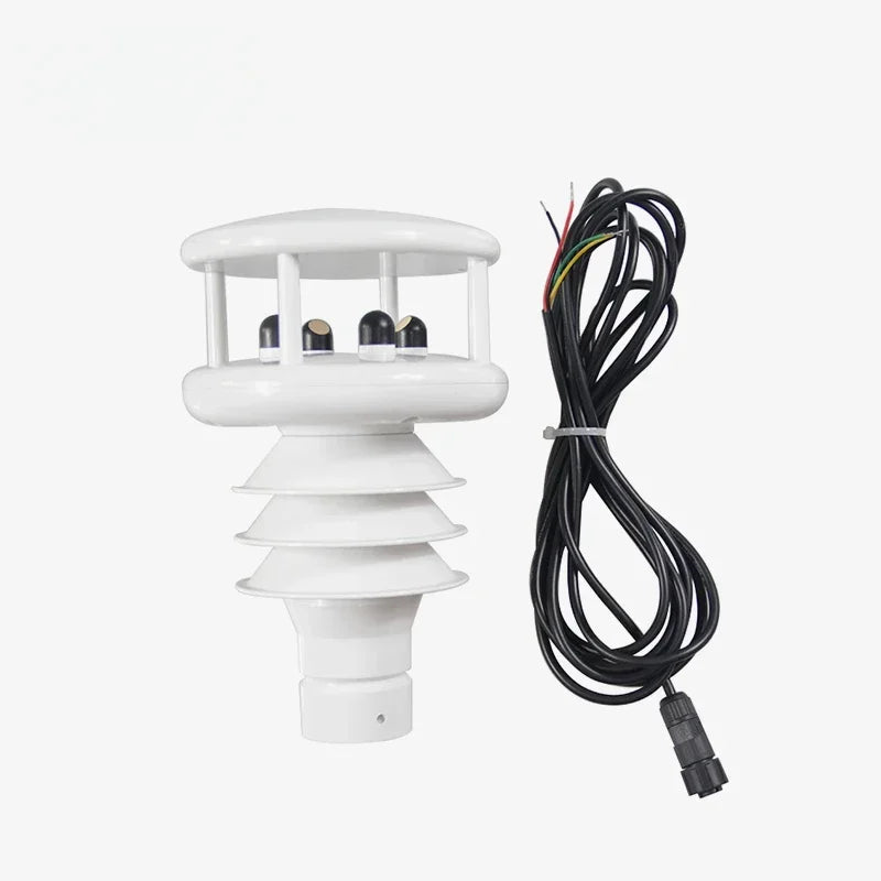 RIKA RK900-10 Integrated Wireless Ultrasonic Automatic Weather Station with Wind/Ambient Temperature Humidity/Solar/Rain