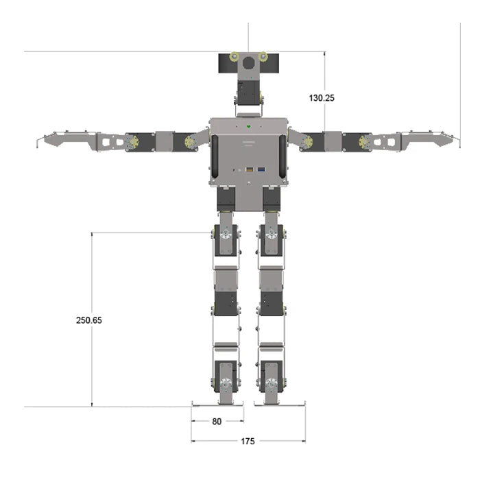 ROBOTIS OP3 Dynamic humanoid intelligent dual-core robot open source platform high-performance programming