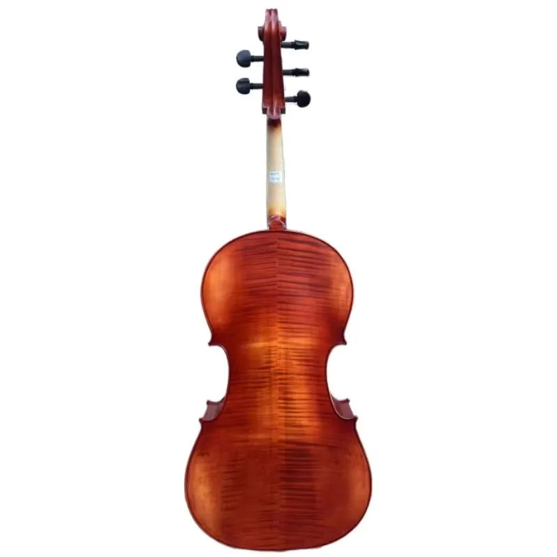 MMOOKA Rare Professional song maestro European tone 5 Strings Cello 4/4, Stradivarius Model