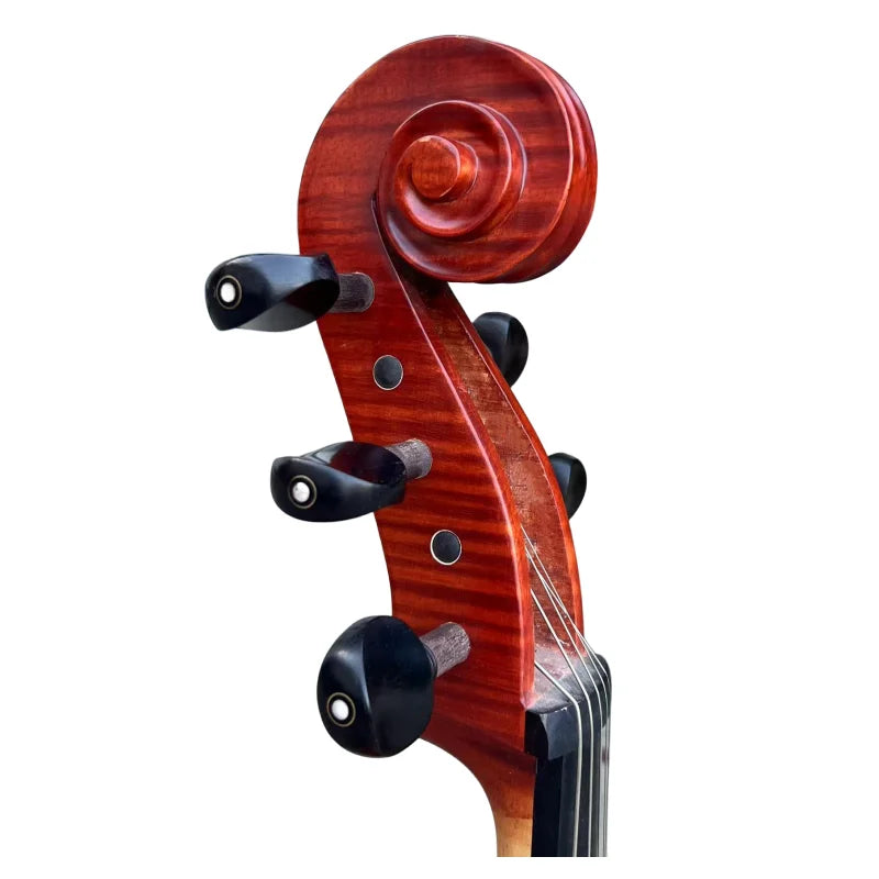 MMOOKA Rare Professional song maestro European tone 5 Strings Cello 4/4, Stradivarius Model