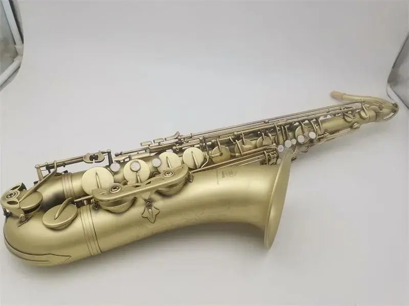 Real Pictures YTS-62 Tenor Saxophone Reference Antique Copper B Flat Woodwind Instrument With Case Mouthpiece Reeds Neck