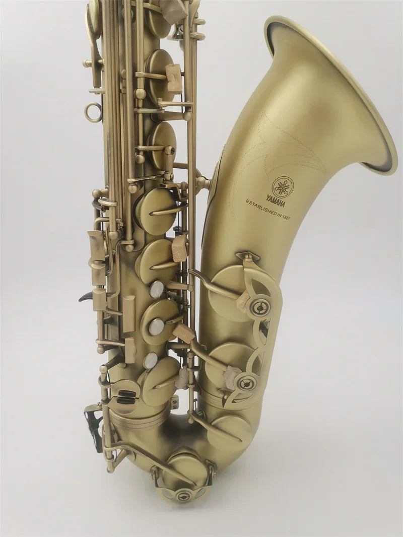 Real Pictures YTS-62 Tenor Saxophone Reference Antique Copper B Flat Woodwind Instrument With Case Mouthpiece Reeds Neck