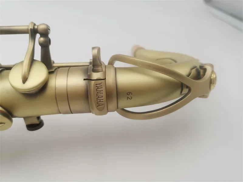 Real Pictures YTS-62 Tenor Saxophone Reference Antique Copper B Flat Woodwind Instrument With Case Mouthpiece Reeds Neck