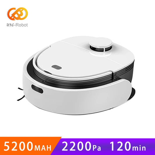 Rechargeable Smart Robot Vacuum Cleaner 3 in 1 Auto Smart Sweeping Dry Wet Mop Strong Suction Intelligent Cleaner