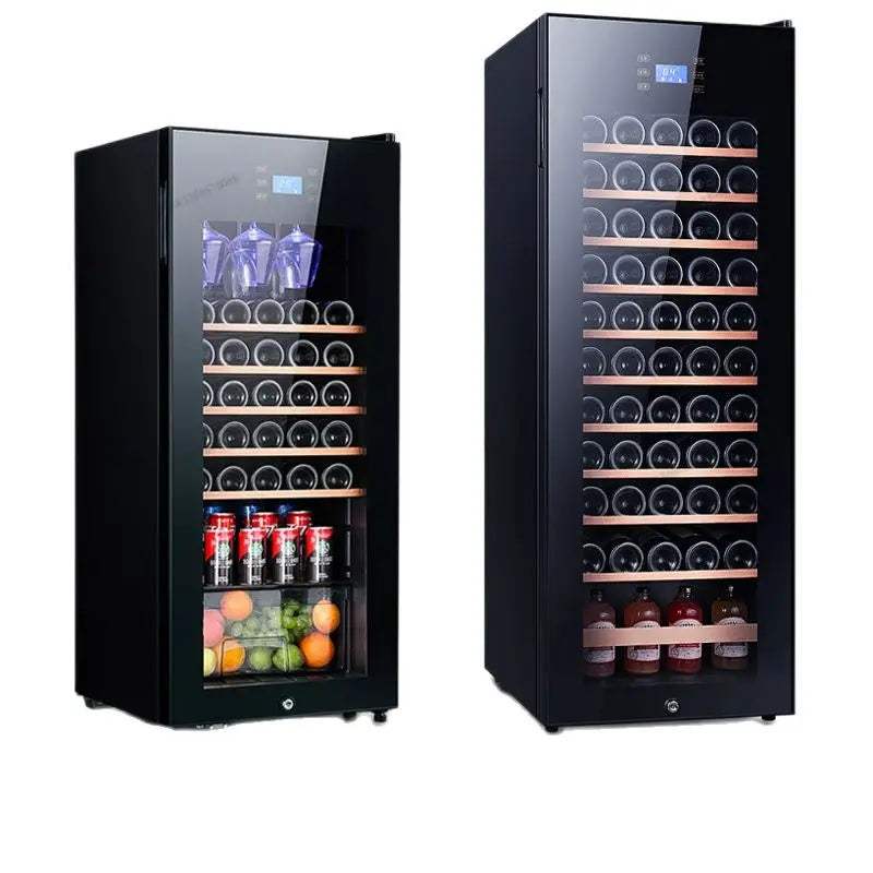 Red wine cabinet, constant temperature refrigerator, wine cabinet, ice bar, household living room, small tea preservation freeze