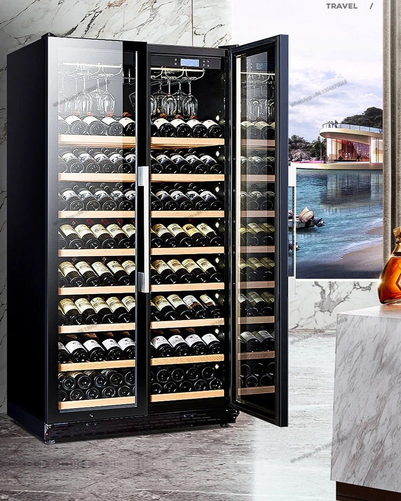 Red wine cabinet, constant temperature wine cabinet, hotel, household, commercial, double door, large capacity customized refrig