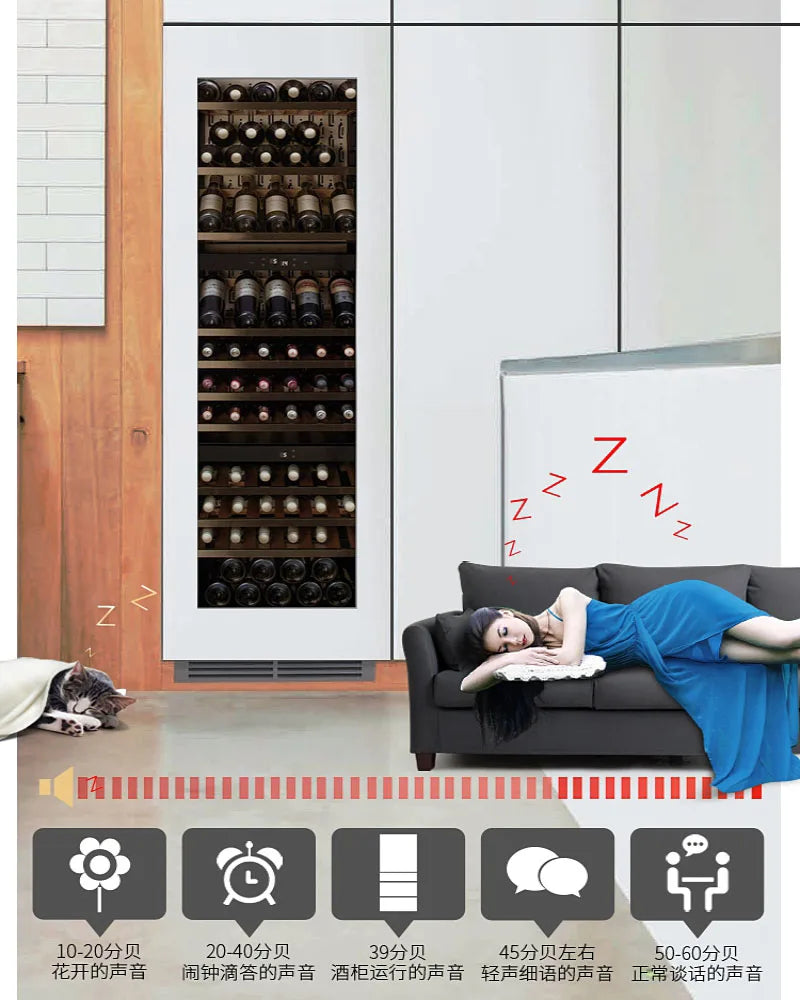 Red wine cabinet, constant temperature wine cabinet, ice bar, beverage freezer, can be hung externally