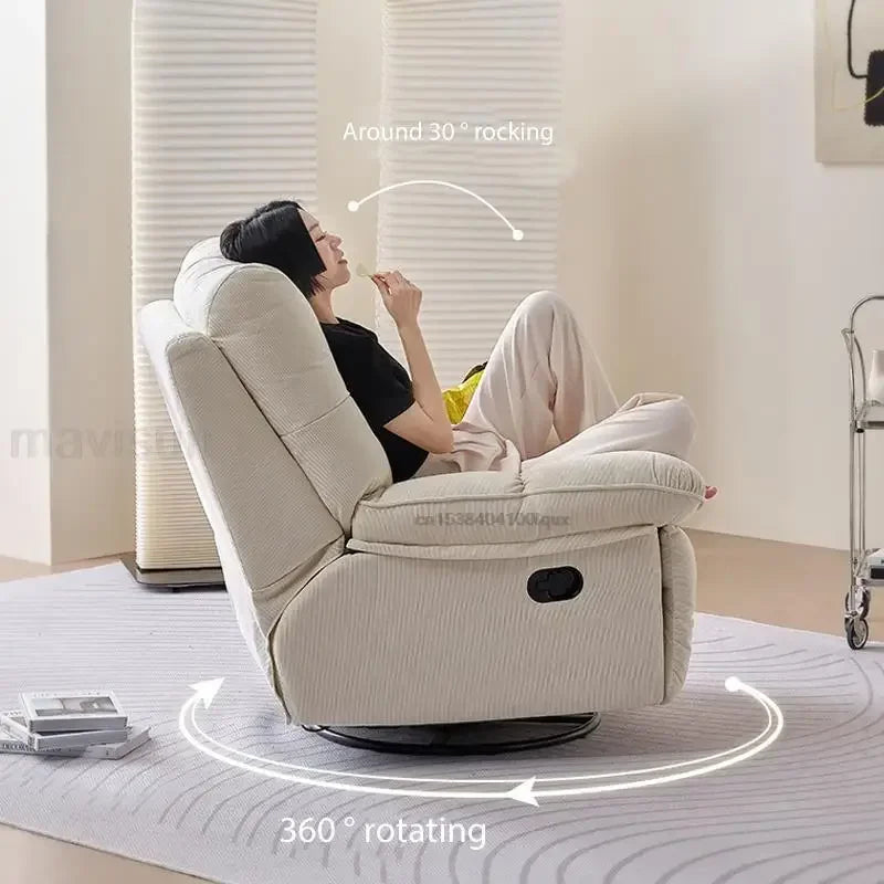 Relaxing Massage Chairs For Living Room Single Sofa Comfortable Multifunctional Electric Rocking-Rotating Smart Modern Chairs