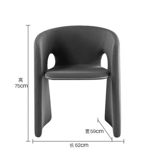 Restaurant Chairs, Dining Chairs, Light Luxury, Simple Modern Internet Red Backrests, Negotiations on Rocheburg Dining Chairs