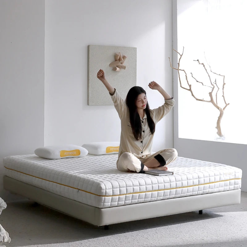 Roll Spring Mattresses Memory Foam Folding Thickness Foldable Queen Mattresses King Size Spring Colchoneta Bedroom Furniture