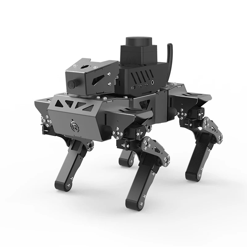Ros Corgi Quadruped Dog Intelligent Programming Robot AI Visual Education Wifi Wireless Remote Control By iOS Android Gamepad