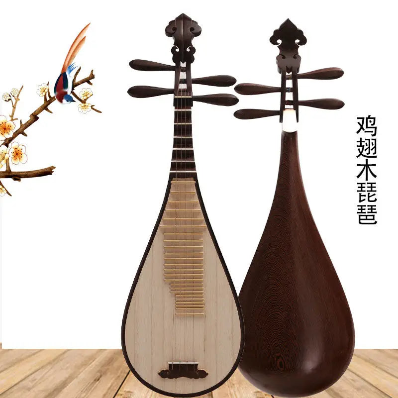 Rosewood Lute Children Adults Play Stringed Musical Instruments Professionally Pipa National Instrument Beginners Dulcimer Oud