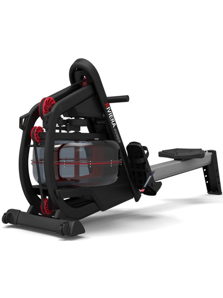 Rowing machine, commercial water resistant aluminum alloy rowing machine, indoor rowing sports and fitness equipment, rowing mac